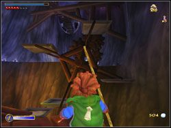 Teraz wróć się do maszyny i wskocz na najwyższą jej część - 05 - Riddles in the Dark cz.1 | The Hobbit - The Hobbit - poradnik do gry