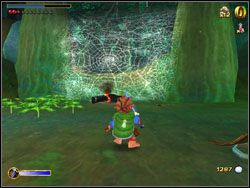 Użyj oleju na palenisku blisko wielkiej sieci - 06 - Flies and Spiders cz.1 | The Hobbit - The Hobbit - poradnik do gry