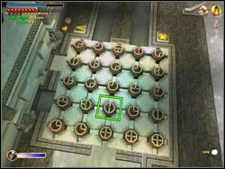 Zrób tu to samo, co wcześniej - doprowadź wodę do dwóch kanałów na górze i ewentualnie dwóch bocznych, odsłaniających skrzynie - 10 - The Gathering of the Clouds | The Hobbit - The Hobbit - poradnik do gry