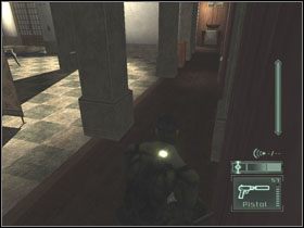 W korytarzu idź aż do miejsca z podwójnymi drzwiami - Dili - część 3 | Timor | Tom Clancys Splinter Cell Pandora Tomorrow - Tom Clancys Splinter Cell: Pandora Tomorrow - poradniki