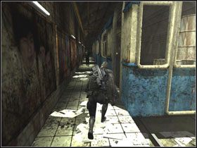 Idź przed siebie aż do miejsca zablokowanego przez beczki - Paris - część 1 | France | Tom Clancys Splinter Cell Pandora Tomorrow - Tom Clancys Splinter Cell: Pandora Tomorrow - poradniki