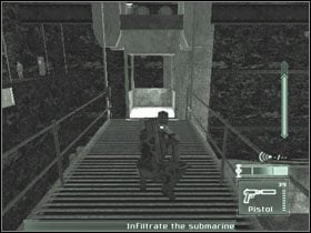 Zniszcz lampkę i naciśnij przycisk, by winda ruszyła - Komodo - część 2 | Indonesia | Tom Clancys Splinter Cell Pandora Tomorrow - Tom Clancys Splinter Cell: Pandora Tomorrow - poradniki