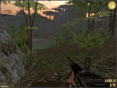Znajdziesz się niedaleko jeziora otoczonego przez las - Nui Pek Under Attack cz.4 | Vietcong Fist Alpha - Vietcong: Fist Alpha - poradnik do gry