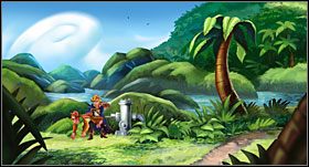 Z więzienia idź do wodospadu [M3: 3 - [Część 2 - Four Map Pieces] - cz. 3 - Monkey Island 2: LeChucks Revenge - poradnik do gry