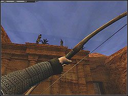 Ruszaj w stronę zabudowań - [Misja 17] Petra - The Lost City | Knights of the Temple Infernal Crusade - Knights of the Temple: Infernal Crusade - poradnik do gry
