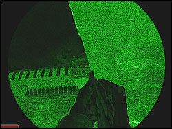 Następnie udaj się wyżej i po kładce aż do drzwi, oczywiście otwartych - Azure Gate - Opis (2) - Misja 1 - Tom Clancys Rainbow Six 3: Athena Sword - poradnik do gry