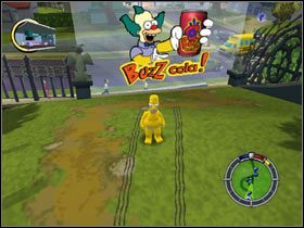 screen 3 - Zdobywamy pieniądze | Level 1 The Simpsons Hit & Run - The Simpsons: Hit & Run - poradnik do gry