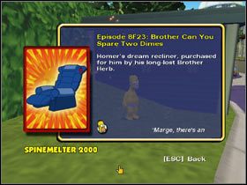 4 - Karty kolekcjonerskie | Level 1 The Simpsons Hit & Run - The Simpsons: Hit & Run - poradnik do gry