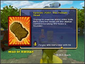 1 - Karty kolekcjonerskie | Level 2 The Simpsons Hit & Run - The Simpsons: Hit & Run - poradnik do gry