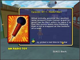 2 - Karty kolekcjonerskie | Level 2 The Simpsons Hit & Run - The Simpsons: Hit & Run - poradnik do gry