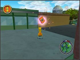 3) Bonestorm Game - Na dachu Legitimate Businessmans Social Club - Karty kolekcjonerskie | Level 2 The Simpsons Hit & Run - The Simpsons: Hit & Run - poradnik do gry