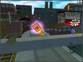 6) Drivers License - W małej alejce za Krusty Burger koło komisariatu - Karty kolekcjonerskie | Level 2 The Simpsons Hit & Run - The Simpsons: Hit & Run - poradnik do gry