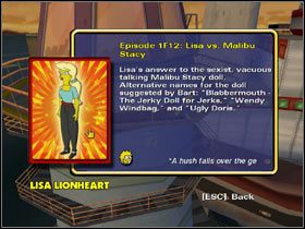 3 - Karty kolekcjonerskie | Level 3 The Simpsons Hit & Run - The Simpsons: Hit & Run - poradnik do gry