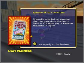 4 - Karty kolekcjonerskie | Level 3 The Simpsons Hit & Run - The Simpsons: Hit & Run - poradnik do gry