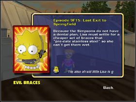 6 - Karty kolekcjonerskie | Level 3 The Simpsons Hit & Run - The Simpsons: Hit & Run - poradnik do gry