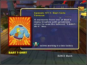 3 - Karty kolekcjonerskie | Level 6 The Simpsons Hit & Run - The Simpsons: Hit & Run - poradnik do gry