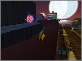 5) Itchy and Scratchy Cel - Koło sterowca w browarni - Karty kolekcjonerskie | Level 6 The Simpsons Hit & Run - The Simpsons: Hit & Run - poradnik do gry