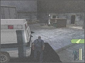 Następnie skieruj się dalej, aż pojawisz się w długiej uliczce - Born Again (2) | Scena 1 | Manhunt - Manhunt - poradnik do gry