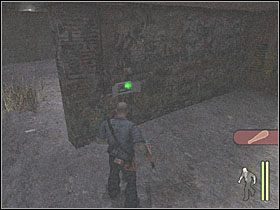 W pobliskiej wieżyczce przebywa strażnik - Fuelled by Hate (1) | Scena 5 | Manhunt - Manhunt - poradnik do gry