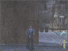 Zostaw Trampa w alkowie po lewej stronie od bramy - Drunk Driving (2) | Scena 9 | Manhunt - Manhunt - poradnik do gry