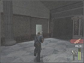 Przejdź przez drzwi i zapisz stan gry przy kasecie - Key Personnel (1) | Scena 19 | Manhunt - Manhunt - poradnik do gry