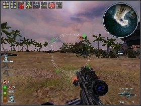 Najlepiej zrobisz, jeśli podczas tej misji własnoręcznie prowadzić będziesz snajpera, gdyż najgroźniejsi przeciwnicy strzelać będą z daleka - 1. Contact cz.1 | Breed - Breed - poradnik do gry