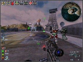 Przełącz postać na snajpera, wejdź na wieżę i wystrzelaj obsługę czterech znajdujących się w okolicy armat - 3. Eagles Nest cz.1 | Breed - Breed - poradnik do gry