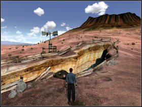 Teraz podszedłem ostrożnie do Rozpadliny - Poradnik do gry - 02. Pustynia cz.2 | Uru Ages Beyond Myst - Uru: Ages Beyond Myst - poradnik do gry