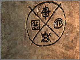 Taki sam ustawiłem na kole hologramu i wcisnąłem środkowy przycisk - 04. Rozpadlina cz.2 | Uru Ages Beyond Myst - Uru: Ages Beyond Myst - poradnik do gry