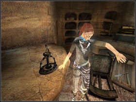 Poszedłem na koniec pomieszczenia i użyłem kolejnej Tkaniny Podróżnej - 04. Rozpadlina cz.2 | Uru Ages Beyond Myst - Uru: Ages Beyond Myst - poradnik do gry