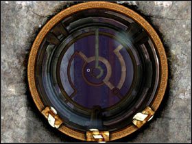 Kliknąłem w lewy z dolnych przycisków aż 4 razy, w środkowy tylko raz, a w prawy 5 razy - 10. Kadish Tolesa cz.1 | Uru Ages Beyond Myst - Uru: Ages Beyond Myst - poradnik do gry