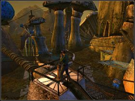 Jedna ścieżka była urwana, więc wróciłem tą, którą przyszedłem - 20. Teledahn cz.2 | Uru Ages Beyond Myst - Uru: Ages Beyond Myst - poradnik do gry