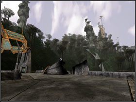 Skręciłem w lewo i wszedłem na ogromną kładkę, wirującą wraz z całym budynkiem - 32. Gahreesen cz.5 | Uru Ages Beyond Myst - Uru: Ages Beyond Myst - poradnik do gry