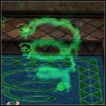 Spongify - czar tworzący w odpowiednim miejscu (zielony kwadrat ze spiralą w kształcie zaklęcia) swego rodzaju trampolinę przenoszącą nas automatycznie po skoczeniu na nią w docelowe miejsce (wykorzystywany przez całą trójkę bohaterów) - Czary | Podstawy Harry Potter i Więzień Azkabanu - Harry Potter i Więzień Azkabanu - poradnik do gry