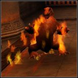 Ognista salamandra - występuje w parze z ogniem, z którego się odradza, proponuję najpierw pozbyć się ognia a następnie zaatakować salamandrę czarem Glacius oraz czarem Rictusempra - Przeciwnicy | Podstawy Harry Potter i Więzień Azkabanu - Harry Potter i Więzień Azkabanu - poradnik do gry