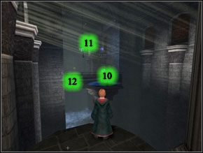 Przed wejściem do kolejnej komnaty możemy zapisać stan gry dzięki książce - Wyzwanie Carpe Retractum (1) | Solucja Harry Potter i Więzień Azkabanu - Harry Potter i Więzień Azkabanu - poradnik do gry