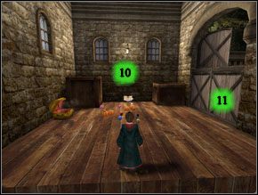 Pokonaj chochliki (12), dzięki czemu pojawi się pomieszczenie z figurką królika (13) - Uratuj Hardodzioba | Solucja Harry Potter i Więzień Azkabanu - Harry Potter i Więzień Azkabanu - poradnik do gry