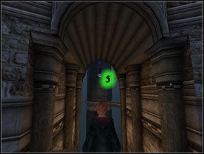 Czekając na odpowiednie ustawienie kul i platform przenieś się dalej (6) - Egzamin końcowy Carpe Retractum (1) | Solucja Harry Potter i Więzień Azkabanu - Harry Potter i Więzień Azkabanu - poradnik do gry