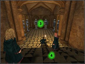 2 - I piętro | Hogwart w Harry Potter i Więzień Azkabanu - Harry Potter i Więzień Azkabanu - poradnik do gry