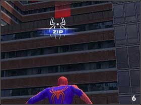 Po raz kolejny obróć się w kierunku, który wskazuje strzałka u góry ekranu - [Misja 1] Oswobodzenie Rhino cz.1 | Spider-Man 2 The Game - Spider-Man 2: The Game - poradnik do gry