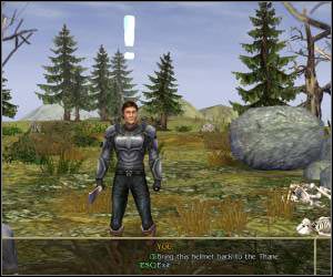 Zauważ, że nad postacią Joshuy zapaliła się charakterystyczna ikonka - 5.11 [ROZDZIAŁ 2] Southern Windwalls cz.3 | SpellForce Zakon Świtu - SpellForce: Zakon Świtu - poradnik do gry