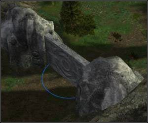 Drużynę ustaw mniej więcej w połowie ścieżki prowadzącej do legowiska giganta - 5.11 [ROZDZIAŁ 2] Southern Windwalls cz.3 | SpellForce Zakon Świtu - SpellForce: Zakon Świtu - poradnik do gry