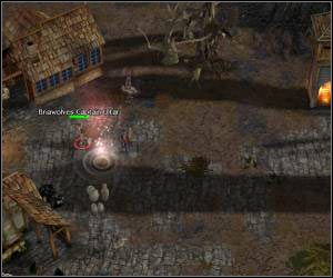 Po kilku chwilach dotrzesz do kolejnego obozu bandytów - 5.18 [ROZDZIAŁ 2] Farlorns Hope cz.2 | SpellForce Zakon Świtu - SpellForce: Zakon Świtu - poradnik do gry