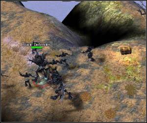Po dotarciu do północnego krańca planszy zaczniesz wpadać na znacznie większe grupki Bladeów - 5.24 [ROZDZIAŁ 3] Sharrowdale cz.3 | SpellForce Zakon Świtu - SpellForce: Zakon Świtu - poradnik do gry