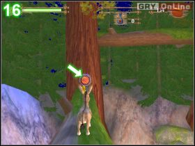 Idąc drogą wytyczoną przez strzałki na obrazku [15] zbierz wszystkie monety - [POZIOM 03] The Hunt cz.2 | Shrek 2 The Game - Shrek 2: The Game - poradnik do gry