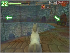 Masz do wyboru dwie drogi, pokazane na obrazku [21] - [POZIOM 12] Donkey Escapes Prison cz.3 | Shrek 2 The Game - Shrek 2: The Game - poradnik do gry