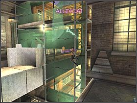 Jeśli zaczniesz skakać w prawym kierunku, będziesz mógł zebrać nagrodę - Parking Lot (1) | Scena 3 | Catwoman - Catwoman - poradnik do gry