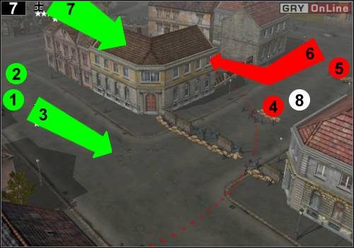 Teraz zajmiemy się drugą stroną - [Niemcy] Misja 3 [Opis 3] w Codename Panzers - Faza Pierwsza - Codename: Panzers - Faza Pierwsza - poradnik do gry