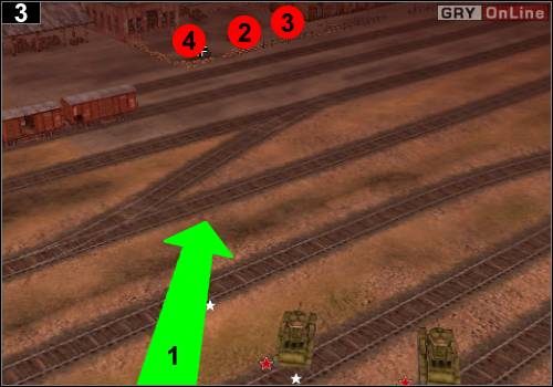 Ustaw działa tak, aby w zasięgu miały stację kolejową - [Rosja] Misja 3 [Opis 1] w Codename Panzers - Faza Pierwsza - Codename: Panzers - Faza Pierwsza - poradnik do gry
