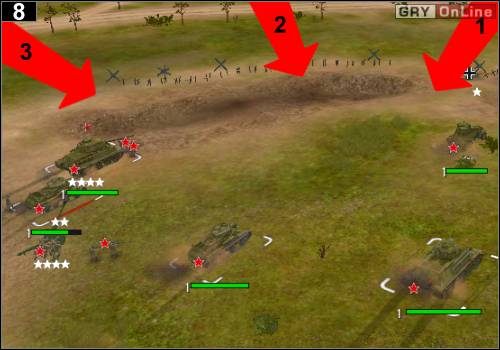 Patrz, którymi jednostkami możesz dowodzić, a którymi nie - [Rosja] Misja 4 [Opis 3] w Codename Panzers - Faza Pierwsza - Codename: Panzers - Faza Pierwsza - poradnik do gry